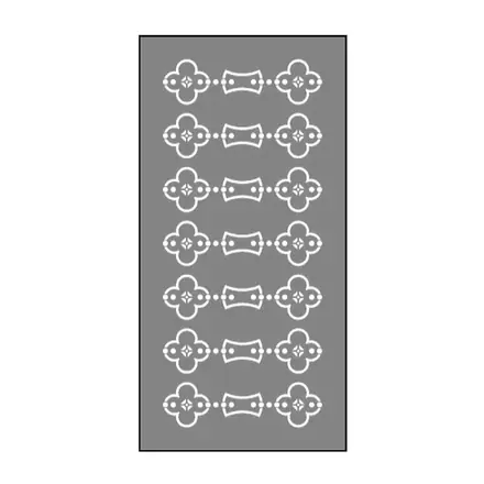 Timber privacy screen SA19PS, scale profile drawing