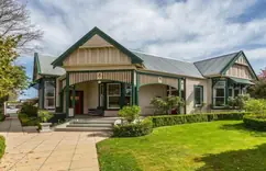 Made-to-order timber joinery - finialled roofline and verandah on a Federation house