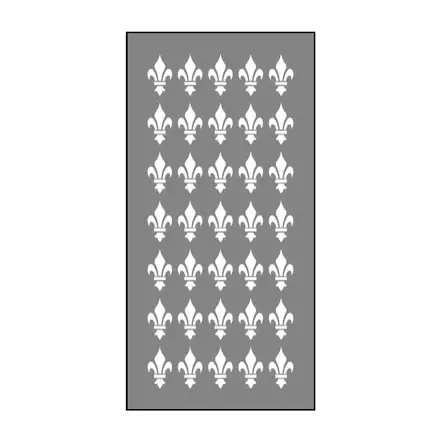 Timber privacy screen SA21PS, scale profile drawing