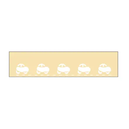 Timber privacy screen SC1PS, scale profile drawing