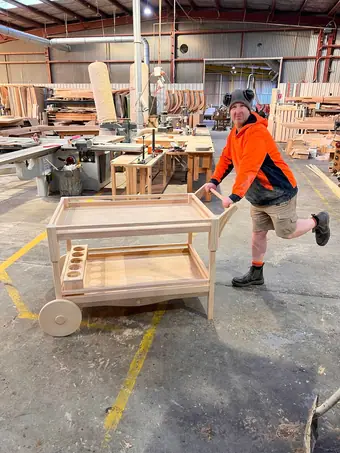 Heritage workshop - the Heritage factory floor