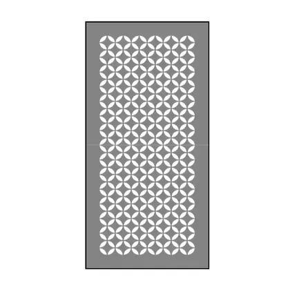 Photograph of a privacy screen panel. Trade code SA6PS.