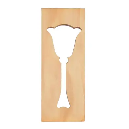 Fretwork motif C, 90 × 19 × 235 mm. Trade code FR4AMC.