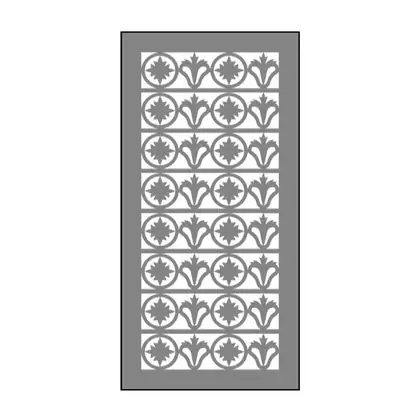 Photograph of a privacy screen panel. Trade code SA14PS.