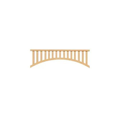 Photograph of an external fretwork panel. Trade code FR4ARCNASS.