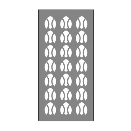 Photograph of a privacy screen panel. Trade code SA11PS.