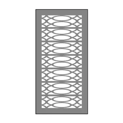 Photograph of a privacy screen panel. Trade code SA15PS.