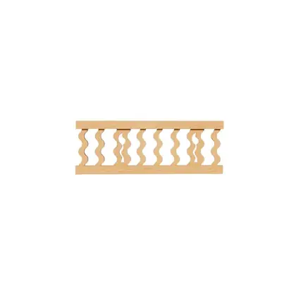 Photograph of an external fretwork panel. Trade code FR8ASS.
