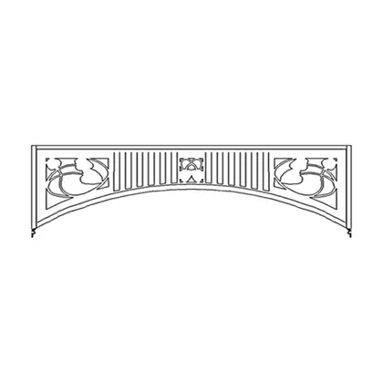 Photograph of a frieze panel. Trade code FRI5.