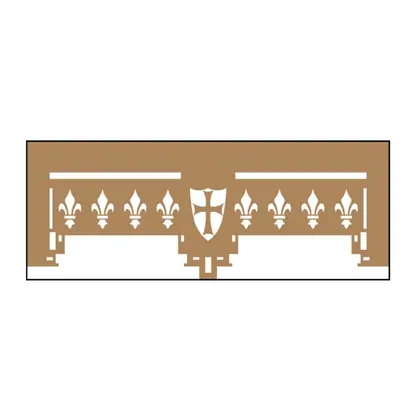 Photograph of a frieze panel. Trade code SG8FW.
