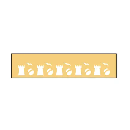 Photograph of a window pelmet. Trade code SC2WP.