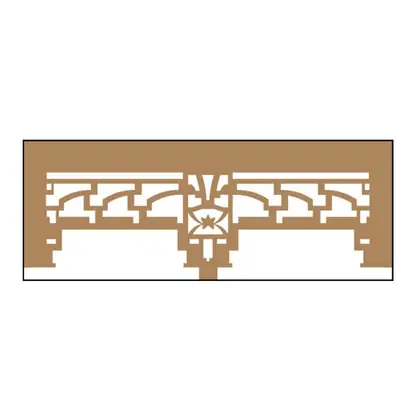 Photograph of a frieze panel. Trade code SG5FW.