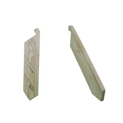 Photograph of a stair kit component.