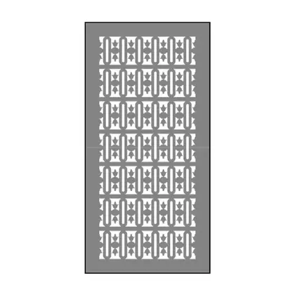 Photograph of a privacy screen panel. Trade code SA17PS.