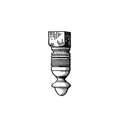 Photograph of a carved corbel. Trade code COR7.