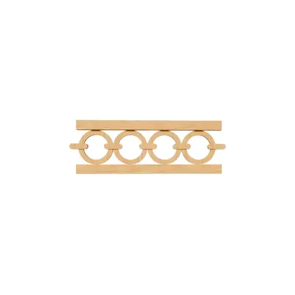 Photograph of an external fretwork panel. Trade code FR2ASS.
