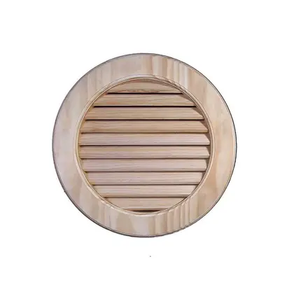 Photograph of a gable vent. Trade code GVRND450.