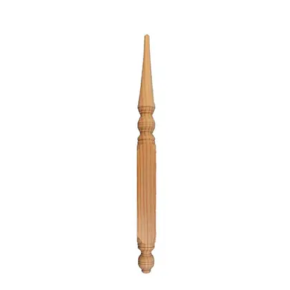 Photograph of turned gable finial design F3