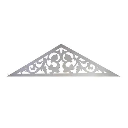 Photograph of a gable infill panel. Trade code GI1.
