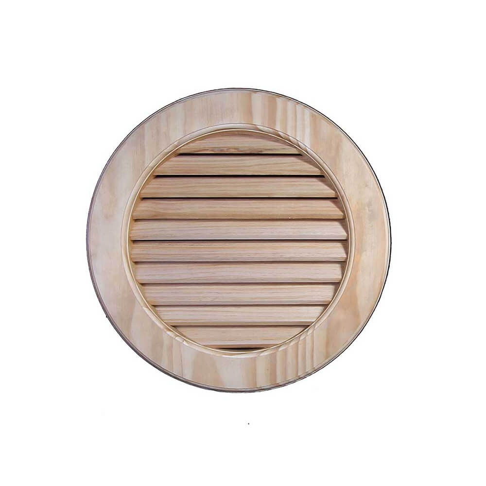 Round louvred gable vent GVRND600, shown against a plain white ground