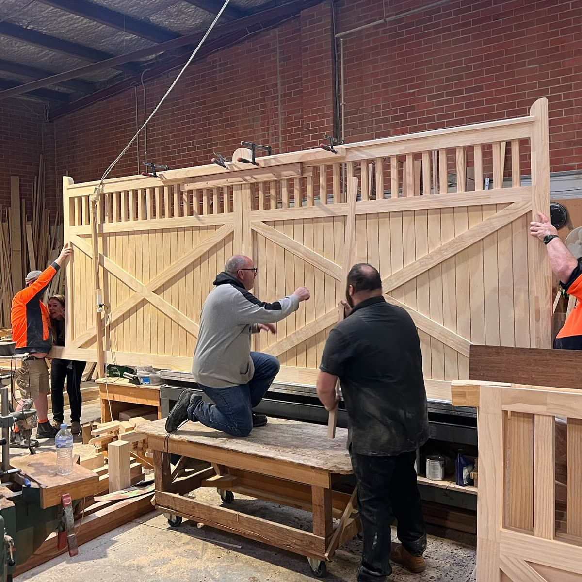 Heritage decorative timber, in the Heritage workshop
