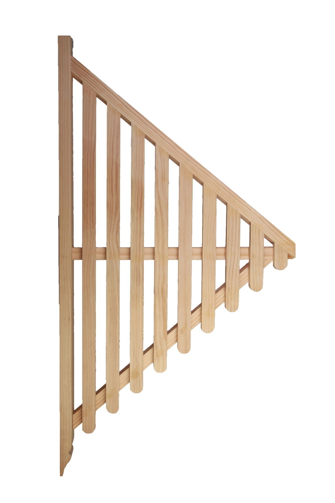 Decorative timber WC3, photographed against white