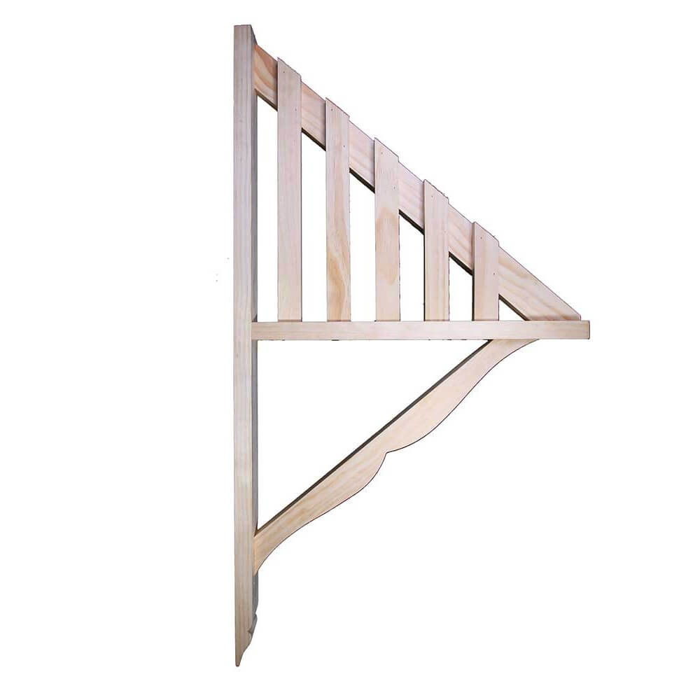Decorative timber WC4END, photographed against white